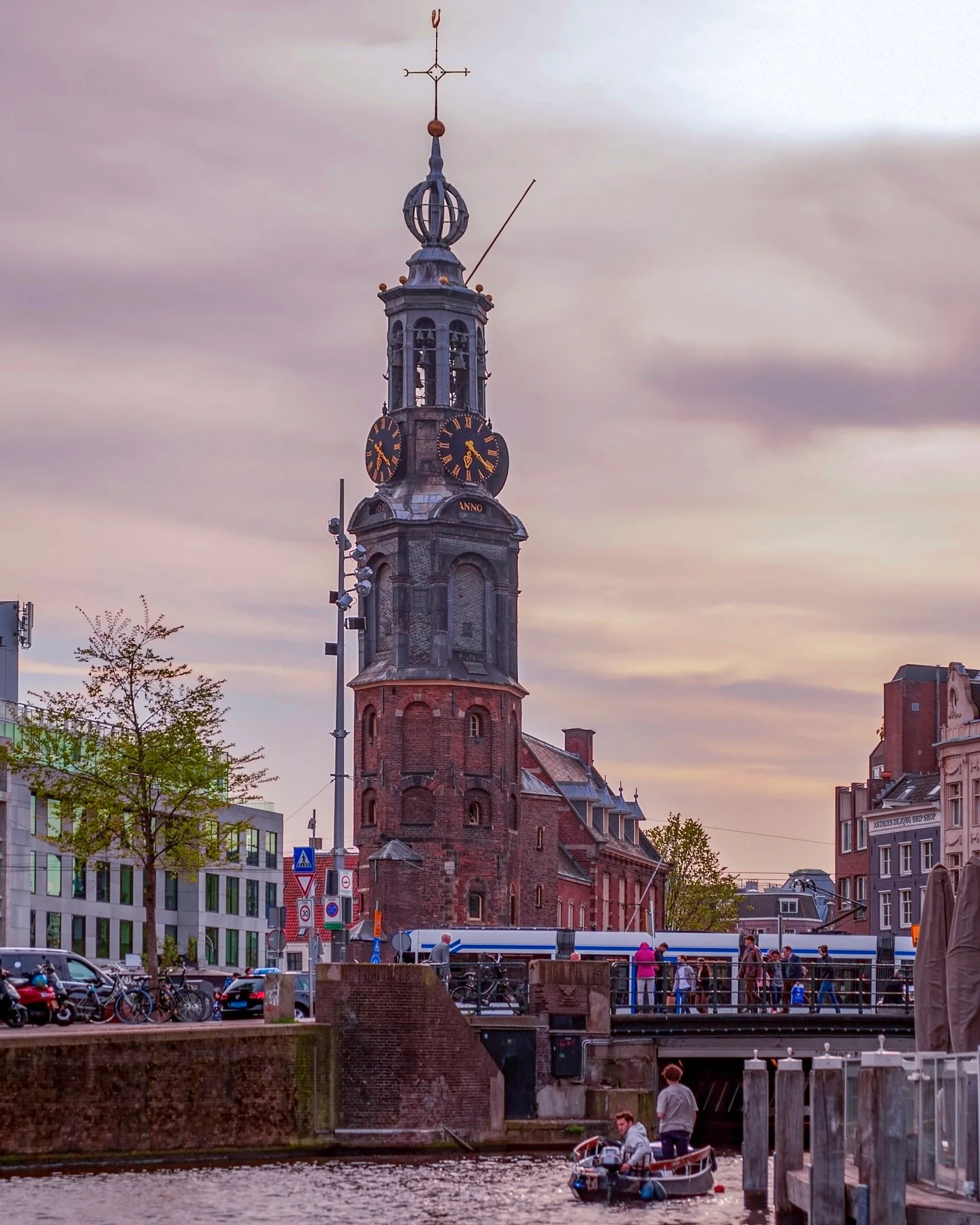 View of Amsterdam, Netherlands