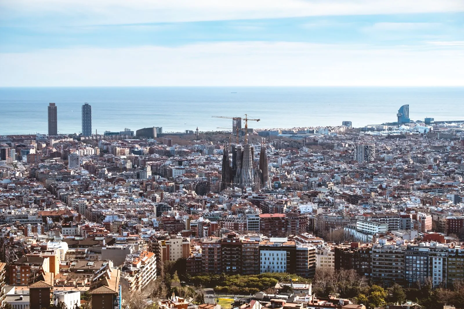 View of Barcelona, Spain