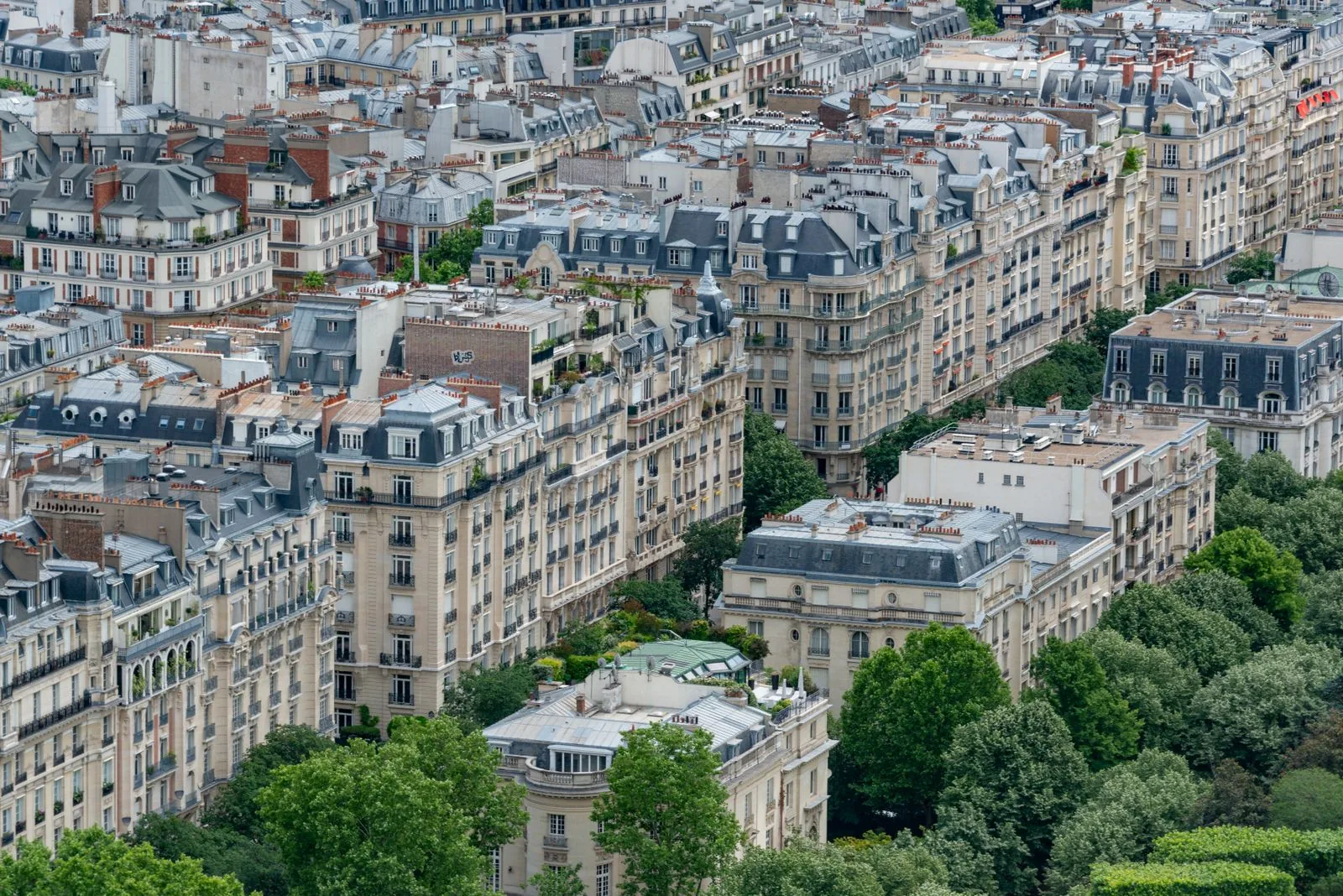 View of Paris, France